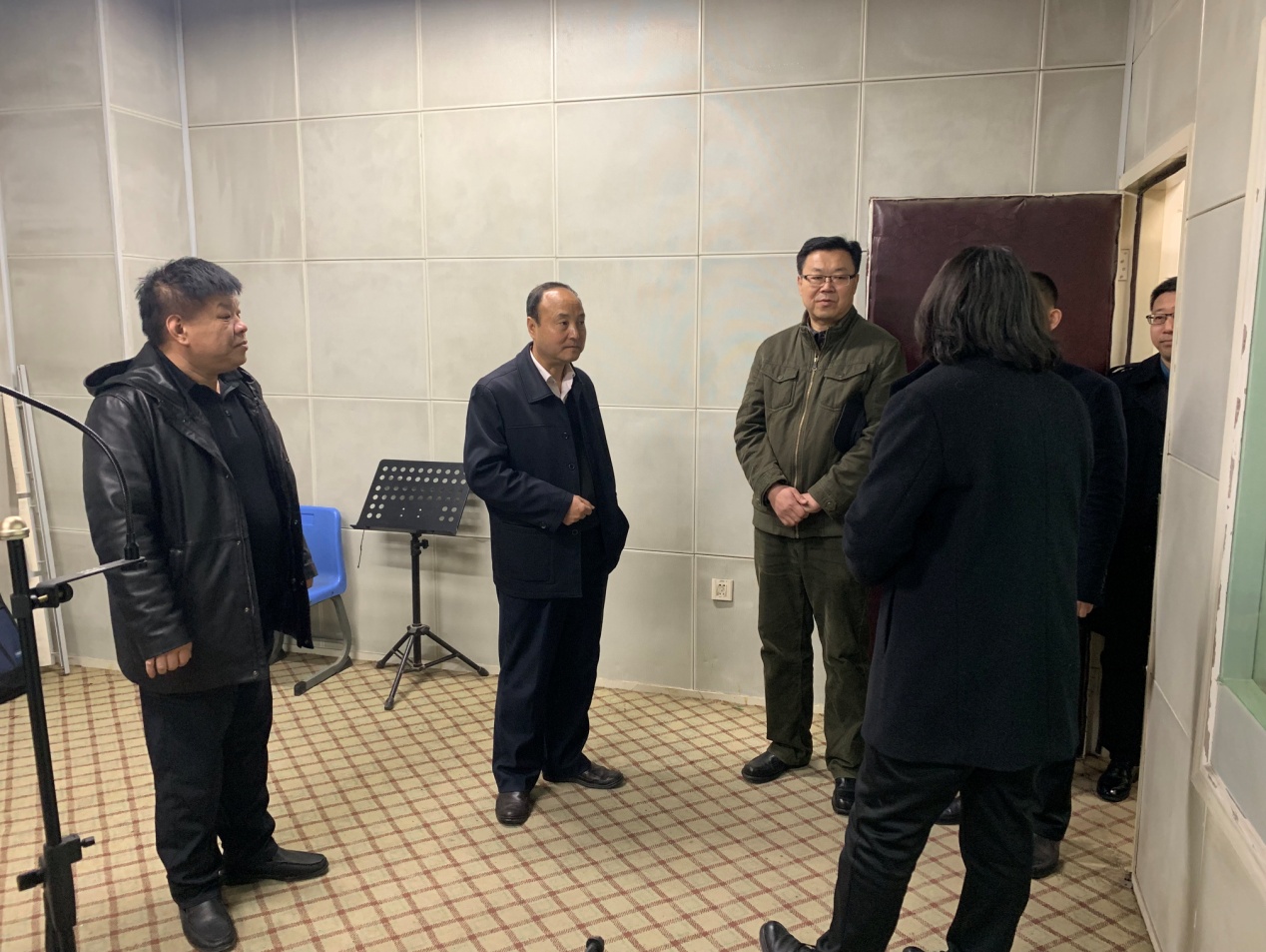 赵曼校长来我院调研检查工作